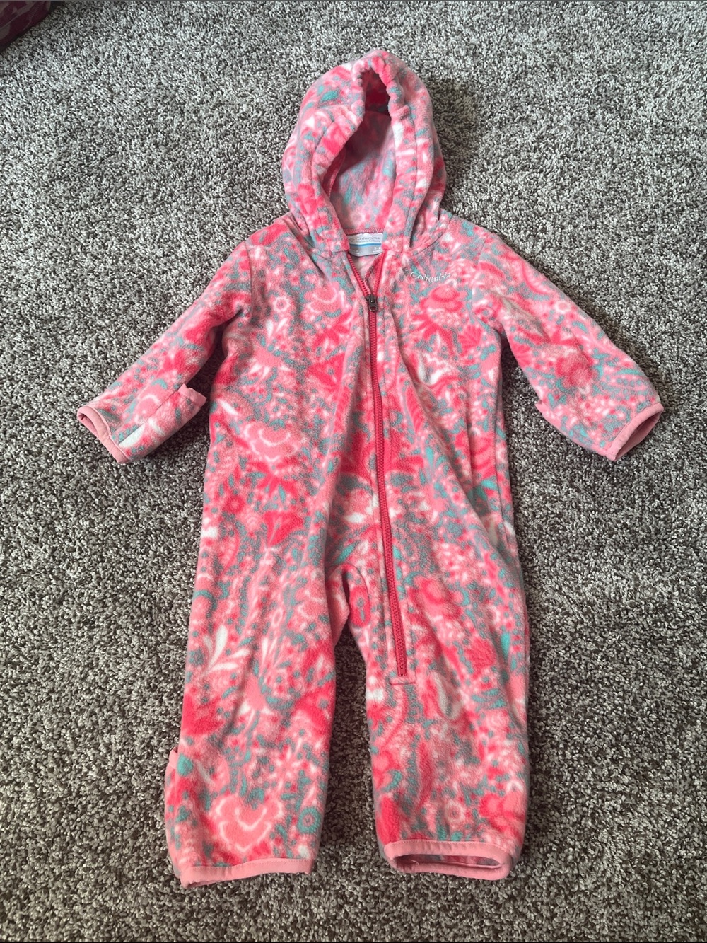 Columbia Baby Outdoor Fleece Onesie Size 3-6 Months